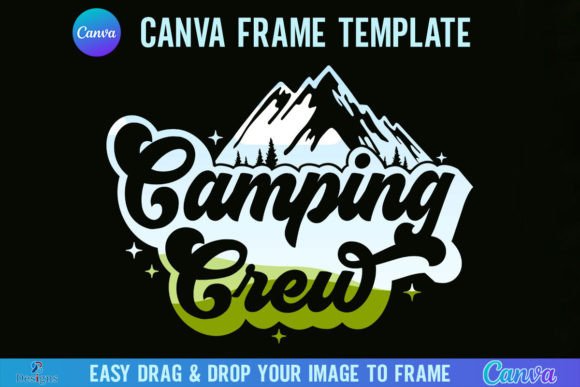 Camping Crew Canva Frame Template: Your Quick Start Guide