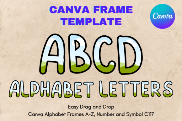 Canva Letters Frame Alphabet Template117: Your New Secret Weapon