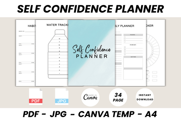 Transform Your Mindset: The Ultimate Self Confidence Planner